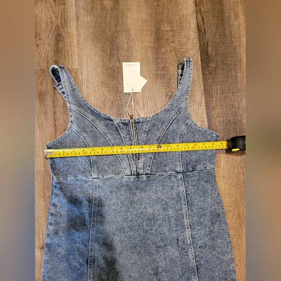 Denim Blue Midi Dress - Picture 7 of 9